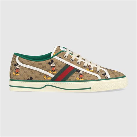 Men's Disney x Gucci Tennis 1977 sneaker with Web